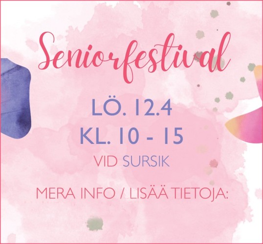 Seniorfestivalens logo 2025.